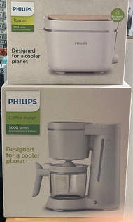 PHILIPS 飛利浦 HD5120    5000系列咖啡機  + PHILIPS 飛利浦 HD2640/11    5000系列多士爐   （兩件全新）一口價  $360。  不議價
