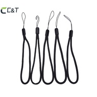 C&T 5x Bla Nylon Wrist Strap Lanyard for Camera Cell Phone iPod USB mp3 mp4 well