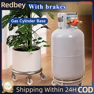 Gas Tank Rack lpg Tank Roller Stand landege Propane Cylinder Base Dolly Gasul Stand with Wheels
