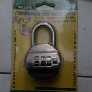 SELLERY COMBINATION PADLOCK 3 DEALKONA HANGING 3 NUMBER PADLOCK number