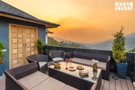 Villa  m² dengan 3 kamar tidur dan 3 kamar mandi pribadi di Dharampur (StayVista at Bossa Nova @ Syl