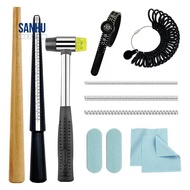 Ring Mandrel Ring Sizer Tool Ring Measurer with Quarter Sizes Finger Size Measuring Ring Shaper to F