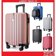 Luggage Bag 14 inch / 20 inch ABS Material Suitcase Handcarry Travel Luggage Hard Case Beg Bagasi