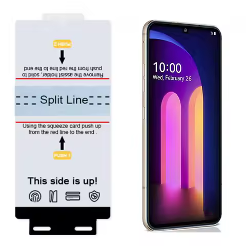 2PCS Front Hydrogel Gel Film For LG Wing V60 V50 ThinQ 5G G8 G9 Velvet Screen Protector Case Friendl