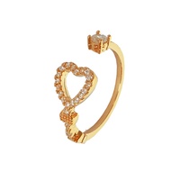 Arche Jewellery Sweetheart Rhinestone Adjustable Ring (Gold)rche Jewellery Sweetheart Rhinestone Adj