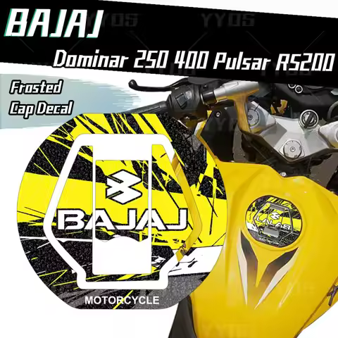 For Bajaj Dominar 400 250 Pulsar NS200 RS 200 NS-125 200ns Frosted Motorcycle Tank Cap Sticker Cap C