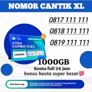 BURUAN DAPATKAN KARTU XL NOMOR CANTIK 10 DIGIT BONUS KOUTA 1000GB