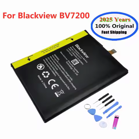 2025 Years 100% Original Battery Li676281HTT For Blackview BV7200 Phone Battery 5180mAh Replacement 