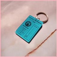 ◸ ☈ Maroons - Bluebook Keychain University of the Philippines