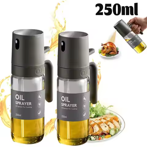 Glass oil spray bottle cruet dispenser sets kitchen gadgets accessories extra virgin olive spray oil