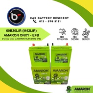 [ Installation Provided ] M42 EFB | 60B20L/R | B20L ] Amaron Hi-life Duro | Car Battery Bateri Keret