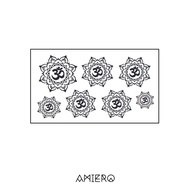 Temporary Tattoo - Om Symbol Yoga Symbol Yoga Sign
