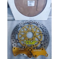BRT 300MM GOLD HOLE 8 DISC DISC YAMAHA HONDA BRACKET JUPITER Z FIZR JUPITER MX 135 JUPITER Z1 VEGA Z