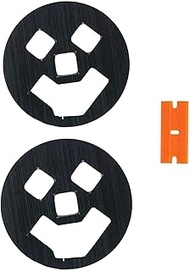 Ubrokeifixit Galaxy Watch 46mm Back Glass Rear Lens Glass Adhesive Tape Replacement for Samsung Gala