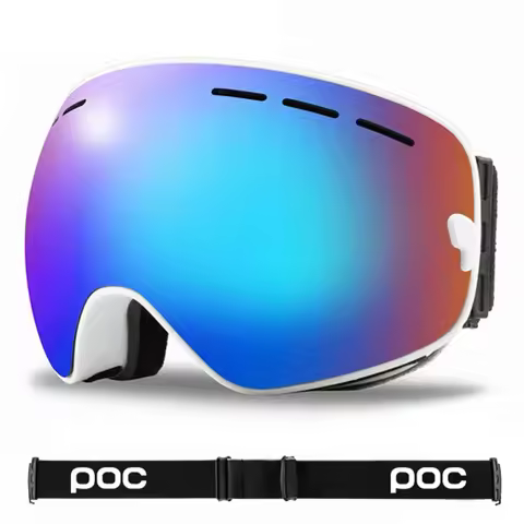 Double Layers Anti-fog Goggles Skiing Eyewear Glasses Brand New Men Women Cycle Sunglasses MTB Googl