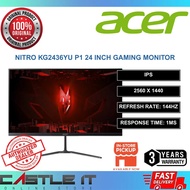 Acer Nitro KG2436YU P1 24 Inch IPS QHD 144Hz 1ms Gaming Monitor UM.QX3SM.103