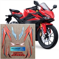 Striping Motor original Honda CBR 150R ABS Merah tahun 2022 2023