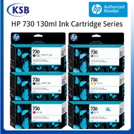 HP 730/730B 130-ml Ink Cartridge Series ( P2V62A | P2V63A | P2V64A | 3ED43A | 3ED44A | 3ED45A )