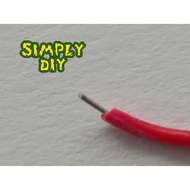 1pcs ±1M meter ±100cm BV Single Core Hard Wire Breadboard Jumper Cable / Wire 0.3mm 0.4mm 0.5mm 0.6m