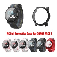 Tempered Glass + Case For Coros Pace 3 Protective Case 360° All-round Screen Protector Frame Cover f
