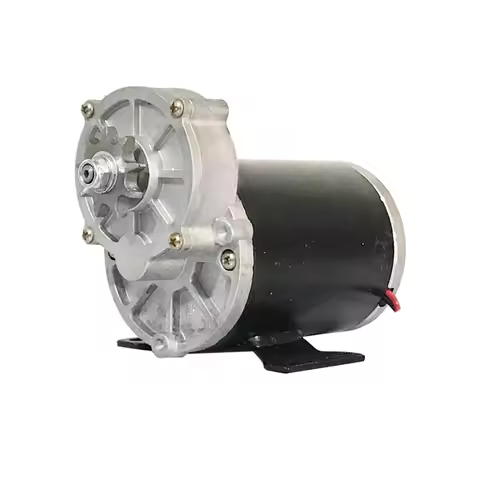 12V 24V 500W 200RPM DC Geared Motor, 9 Teeth/14 Teeth, High Torque Fertilizing Motor, Multi-purpose 