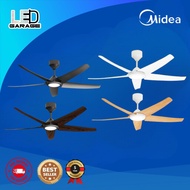 Midea Ceiling Fan Light 56" (Black,White,Walnut,Maple)