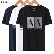 【READY STOCK】T-shirt AX ARMANI EXCHANGE 100% KAIN COTTON PREMIUM QUALITY LELAKI PEREMPUAN T-SHIRT ME
