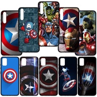 for iPhone 8 7 6 6S Plus 5 5S 6Plus 7+ 8+ 6+ 6S+ 7Plus 8Plus Cover Soft Casing D0-EB49 Marvel Captai
