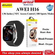 Awei H16 Smart watch | Men And Women Bluetooth Call Waterproof Wireless Charging Watch |  Brand New