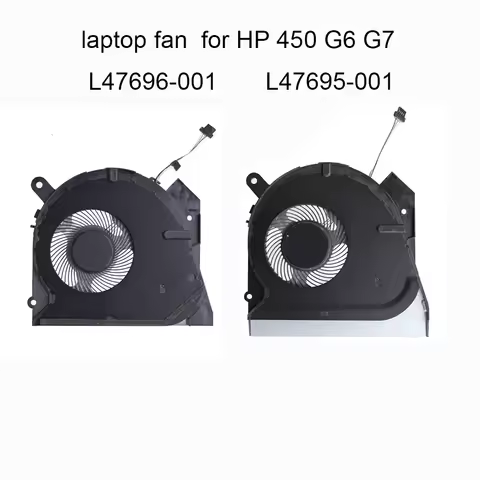 Laptop CPU Cooling Cooler Fan for HP Probook 455R 450 G6 G7 HSN-Q17C HSN-Q16C ZHAN 66 Pro 15 G2 G3 L
