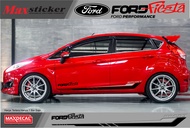 STICKER FORD FIESTA SIMPLE CUTTING STICKER MOBIL FORD FIESTA