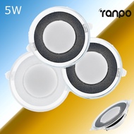 New Ranpo LED Ceiling Light Round Downlights 5W AC220V Acrylic Modern For Indoor Bedroom Living Room Lighting