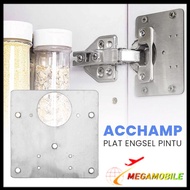 Mm - Wardrobe Door Hinge Repair Plate/Cabinet Door Hinge Plate/Hinge Repair Plate
