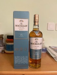 The macallan 15 years old fine oak triple cask highland single malt scotch whisky 700ml 43%