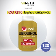 Qunol Ubiquinol CoQ10 100 mg 100/120 Softgels