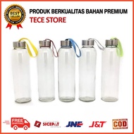 500ml Glass Drinking Bottle Large Round Bottle C9K9 Cute Mini Tumbler Drinking Bottle