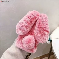 For Samsung Galaxy S25 Plus S24 FE Ultra Edge M15 F15 A55 A15 M54 S25+ S24+ Phone Case Hairy Plush R