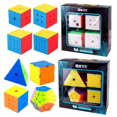[Picube] MoYu Gift Box Cube 2x2 3x3 4x4 5x5 Magic Cube 2x2x2 3x3x3 4x4x4 5x5x5 Gift Box Meilong Spee