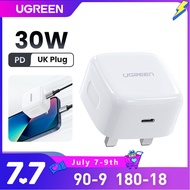 UGREEN PD 30W Charger 30W iPhone Charger iPhone Fast Charger for Surface go,iPhone 14 Pro Max, iphone 13 pro max, iPhone 11 Pro Max , ipad air 2022,ipad pro 2021,Huawei Samsung