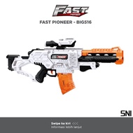 Fast PIONEER SOFT BULLET GUN TOY BIG516 - Mega Blaster 36Darts Series | Foam Bullet Children's Toy G