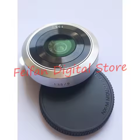 New Original NX-M 9mm f/3.5 Fixed focus lens For Samsung NX mini Miniature SLR
