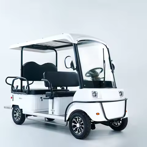 2024 Quality Electric Golf Utility Vehicle Buggy Off-road Paddle Tires Grip Weather-resistant Golf C