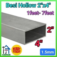 Besi Hollow 4"x2" (1feet -7feet)