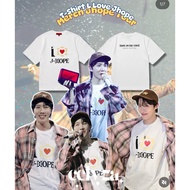 I LOVE JHOPE BTS T-SHIRT COTTON COMBED 20s BTS T-SHIRT DISTRO T-SHIRT