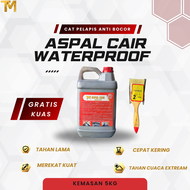 Aspal cair 5 kg pelapis anti bocor/waterproofing/gratis ongkir/aspal emulsion/asphalt emulsion