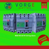 Mccb Breaker VORGE VRZ100F 4P 40A 30A 25A 20A 15A 4Pole 4Phase Equivalent EZC100F 4P 4Pole 4Phase 4P