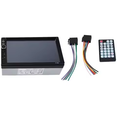 Plain 7018B Car MP5 Player Car Radio Audio Player Touch Screen Universal Car Replacement Accessories