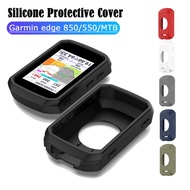 Silicone Case For Garmin Edge 850 550 MTB Bicycle Computer Protective Cover Bumper For Garmin Edg850