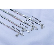 Silver 925 Kid Bracelet“Gelang Tangan Budak Perak 925”925銀童手鏈  [Bangle Dunhill chain] “Bangle Dunhill”【卜光單扣側身鏈】