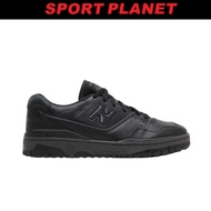 New Balance Unisex 550 Triple Black Sneaker Shoe (BB550BBB) Sport Planet 52-01